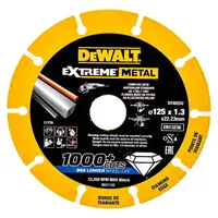 Диск отрезной алмазный по металлу DeWALT "EXTREME" METAL 125х1.3х22.23мм DT40252-QZ