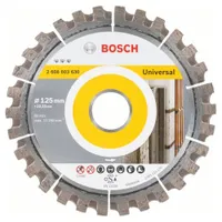 Диск отрезной алмазный Bosch Best for Universal 125х22.2мм 2608603630