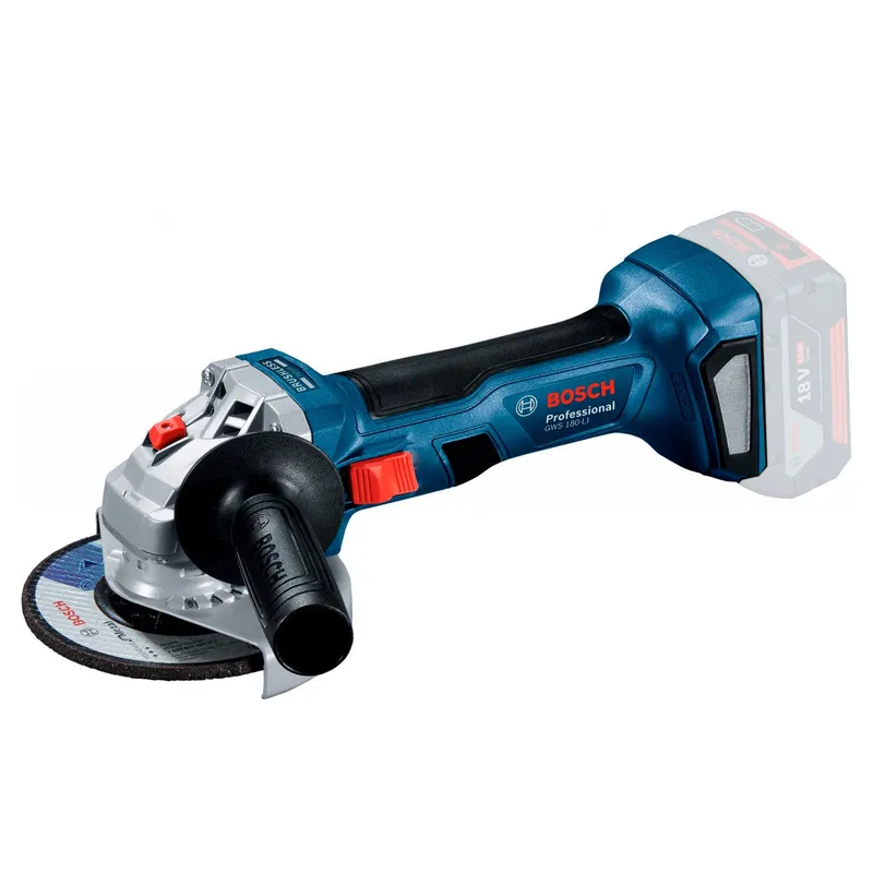 Аккумуляторная угловая шлифмашина Bosch GWS 180-LI Professional 06019H9021