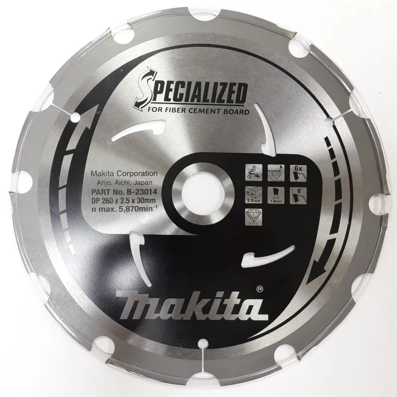 Диск для цементно-волокнистых плит Makita Т4 165х20х2.3мм B-31538