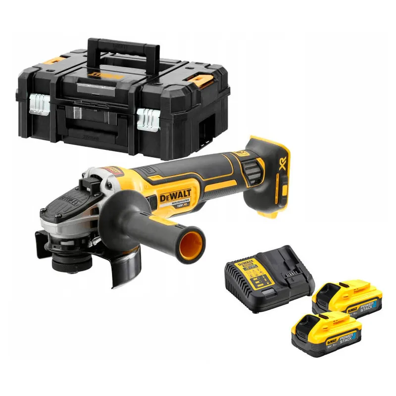 Аккумуляторная угловая шлифмашина DeWALT DCG405H2T-QW