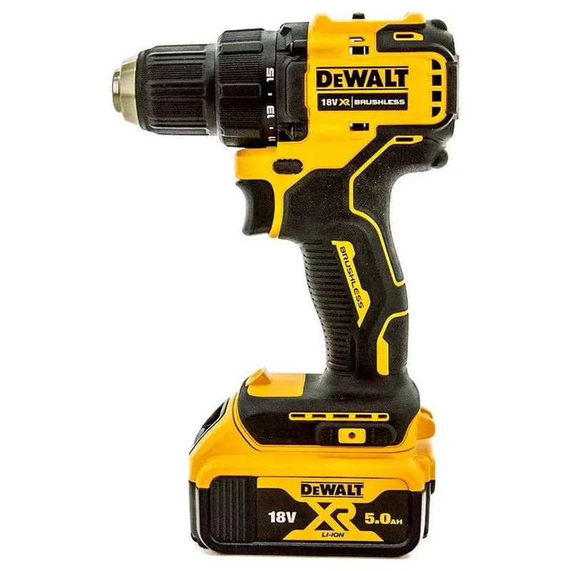 Дрель-шуруповерт бесщёточный аккумуляторный DeWALT DCD708P2T